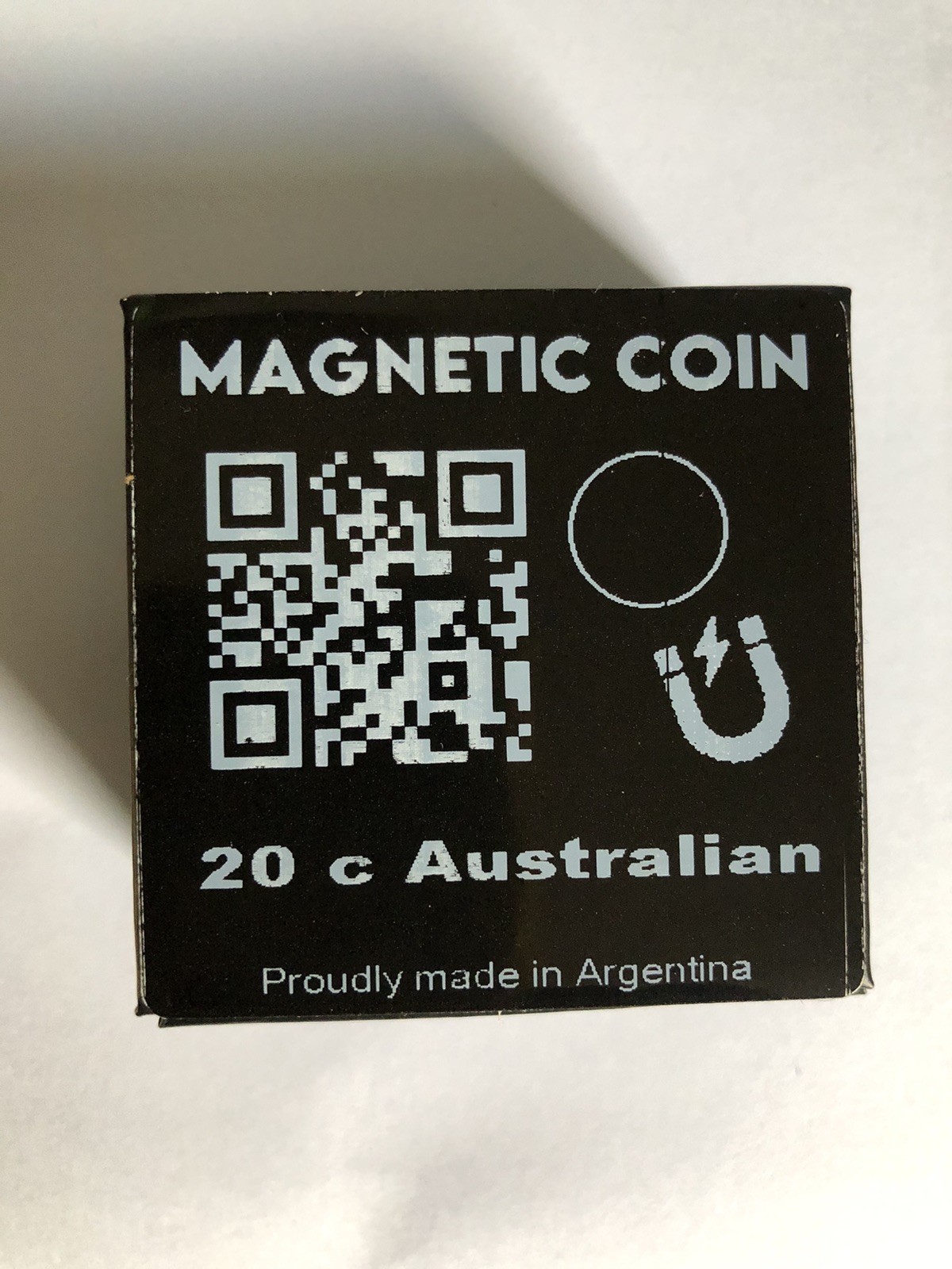 TANGO MAGNETIC 20 CENT AUSTRALIAN COIN GAFF WITH ONLINE VIDEO MAGIC TRICKS