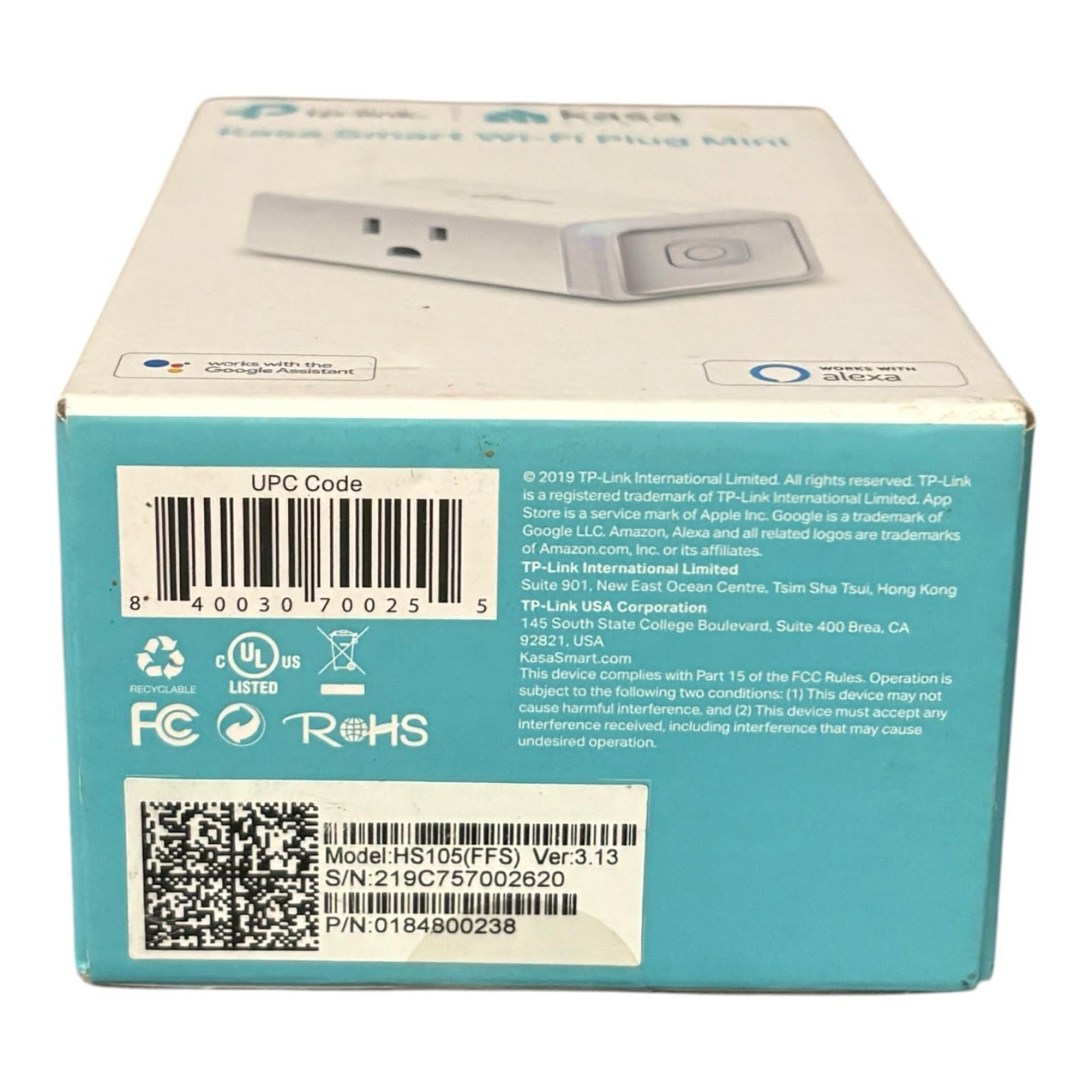 NEW TP-Link Kasa Smart Indoor Wi-Fi Plug Mini Alexa Google SmartThings