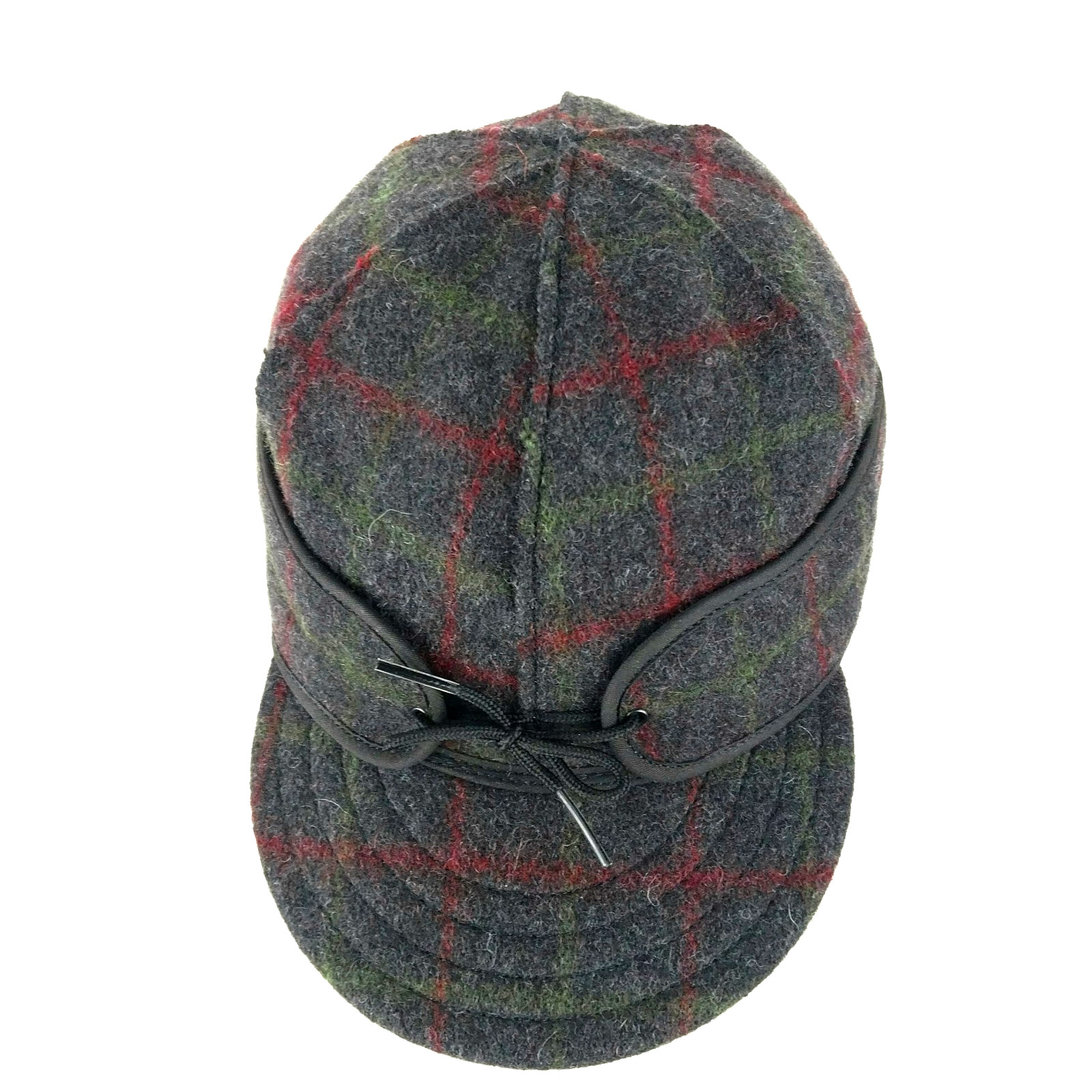 Vintage Stormy Kromer The Original Cap Gray Wool Blend Hat Men's Size 7-3/8 USA