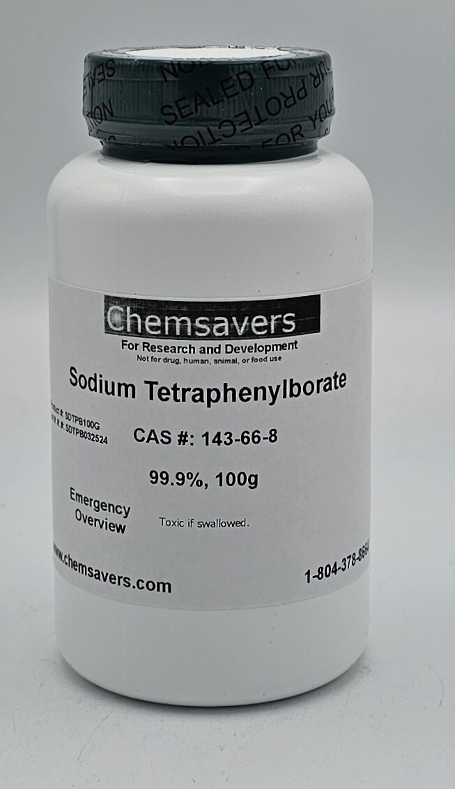 Sodium Tetraphenylborate, 99.9%, 100g