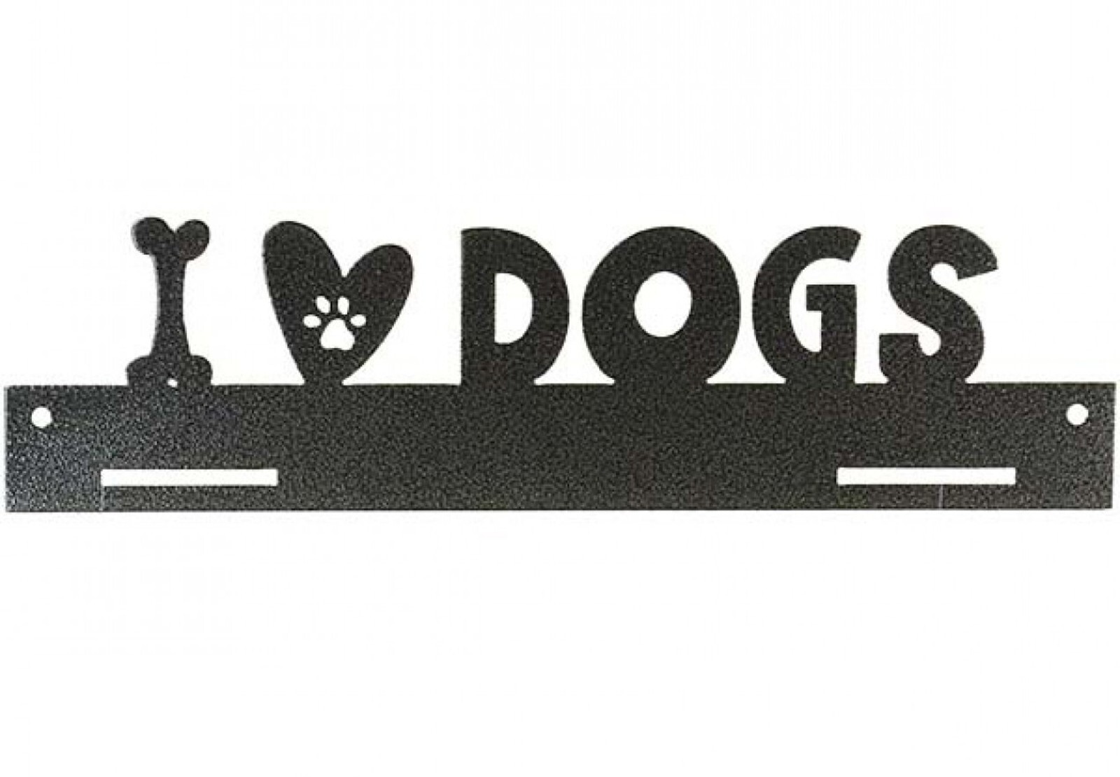 Classic Motifs 12 inch I Love Dogs Tab Craft Holder