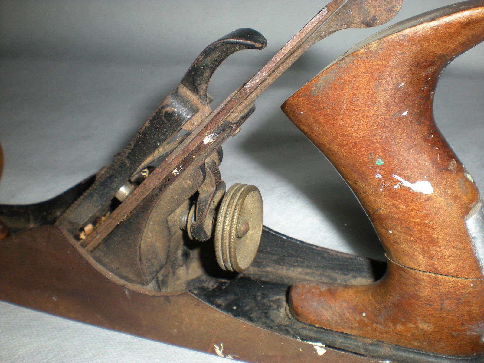 Vintage Stanley Wood Working Plane Block 11.5” Long HAS RUST