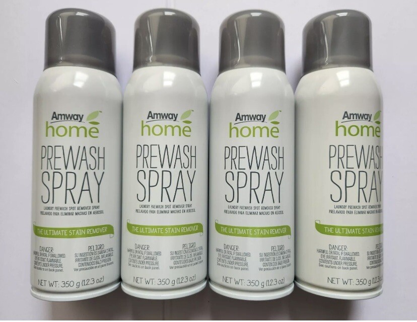 AMWAY Home-Prewash Spray Stain Remover Laundry Spray-12.3oz（4Pack)free Shipping