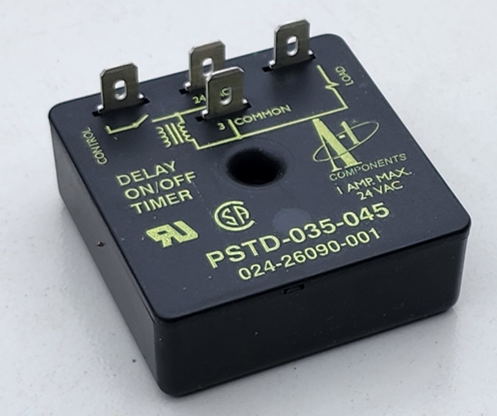 A-1 PSTD-035-045 Blower Draft Inducer Motor Time Delay Relay York 024-26090-001