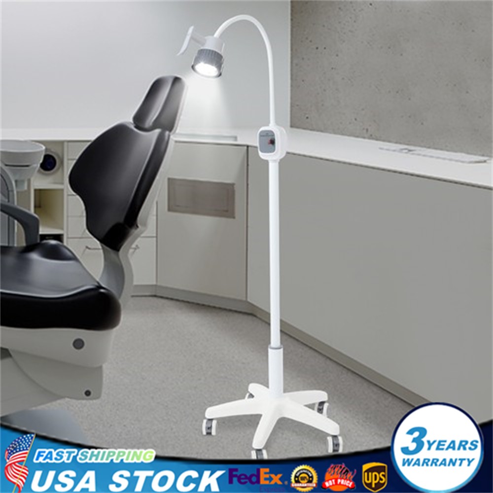 LED Surgical Examination Light Medical Exam Lamp Freestanding 5000-6000K White