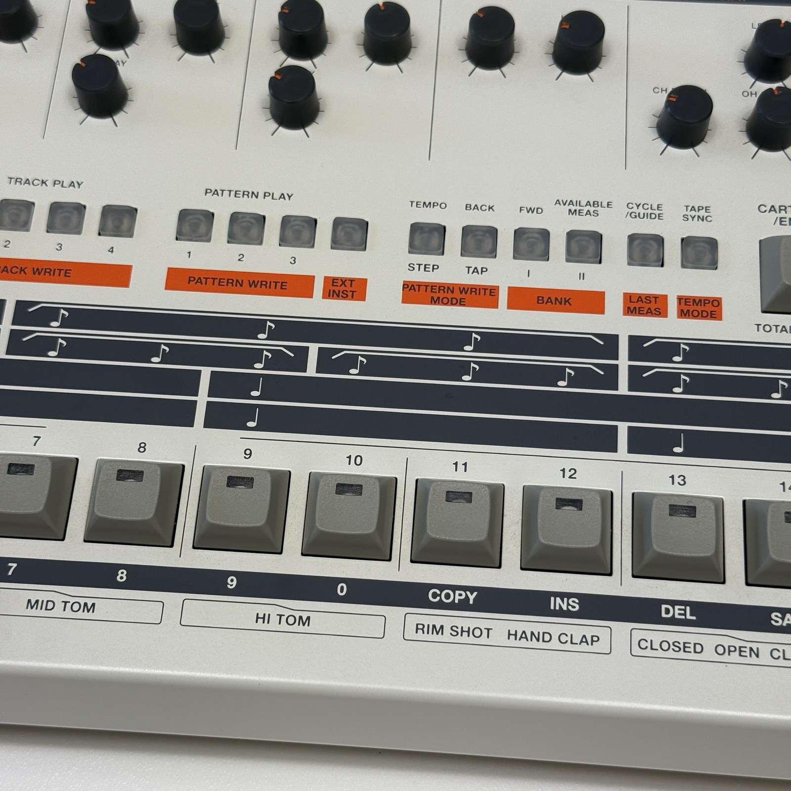 Steda Electronics SR-909 Analog Drum Machine TR-909 Clone Tested Works Excellent