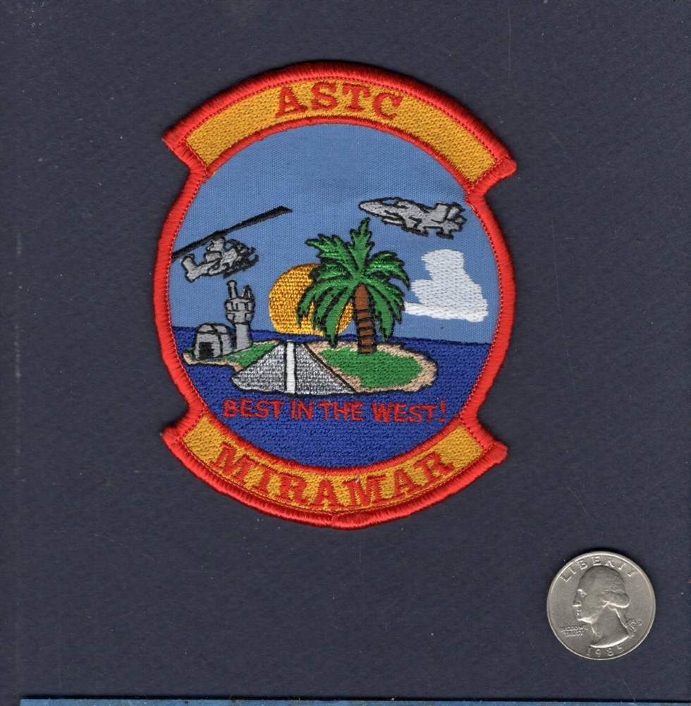 ASTC Aviation Survival Training Center NAS MCAS MIRAMAR US Navy Squadron Patch