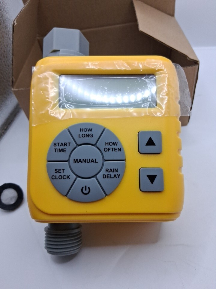 Single Zone Water Timer for Garden, Lawn New In Box HTM-01Y