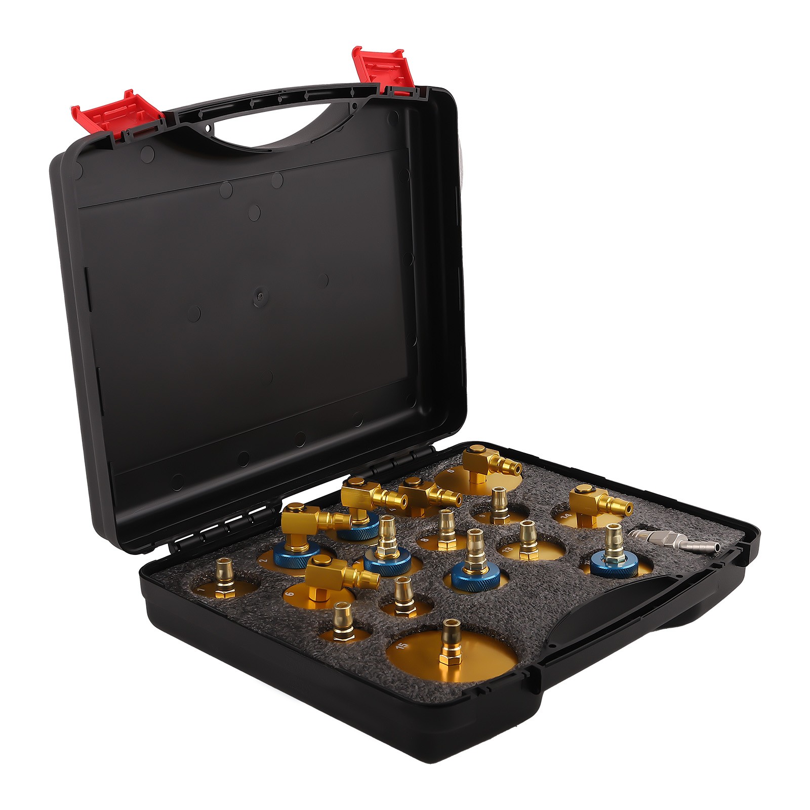 Master Cylinder Adapter Set Brake Fluid Bleeding Tool Brake Bleeder Adapter Kit