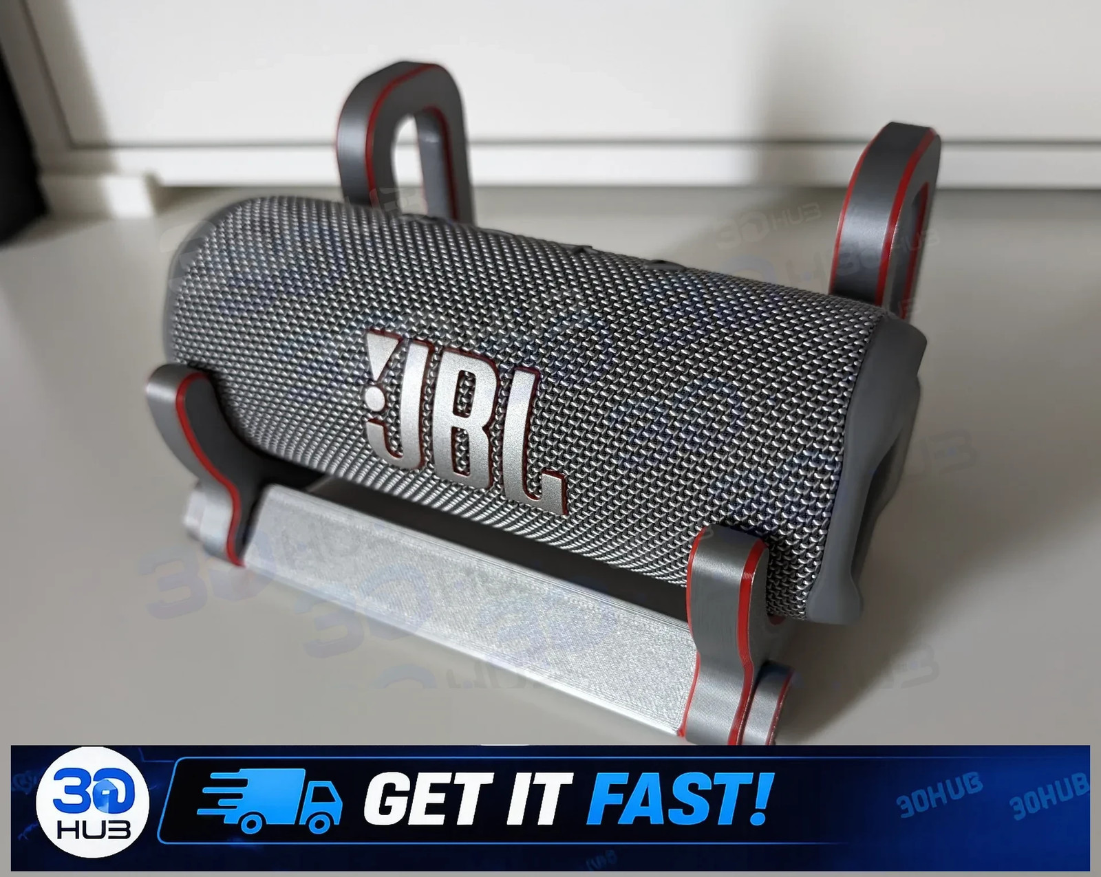 JBL Flip 6 Speaker Stand - Bathroom Mount - Black