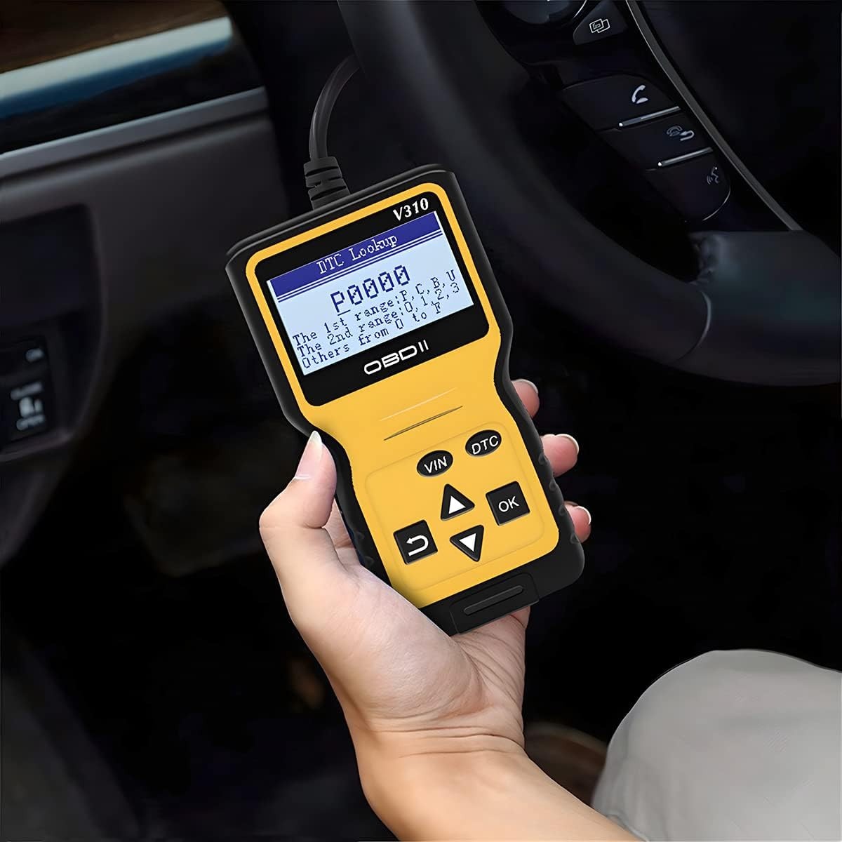 User-Friendly Scanner for All OBD II Vehicles - Diagnose and Repair Issues Fast