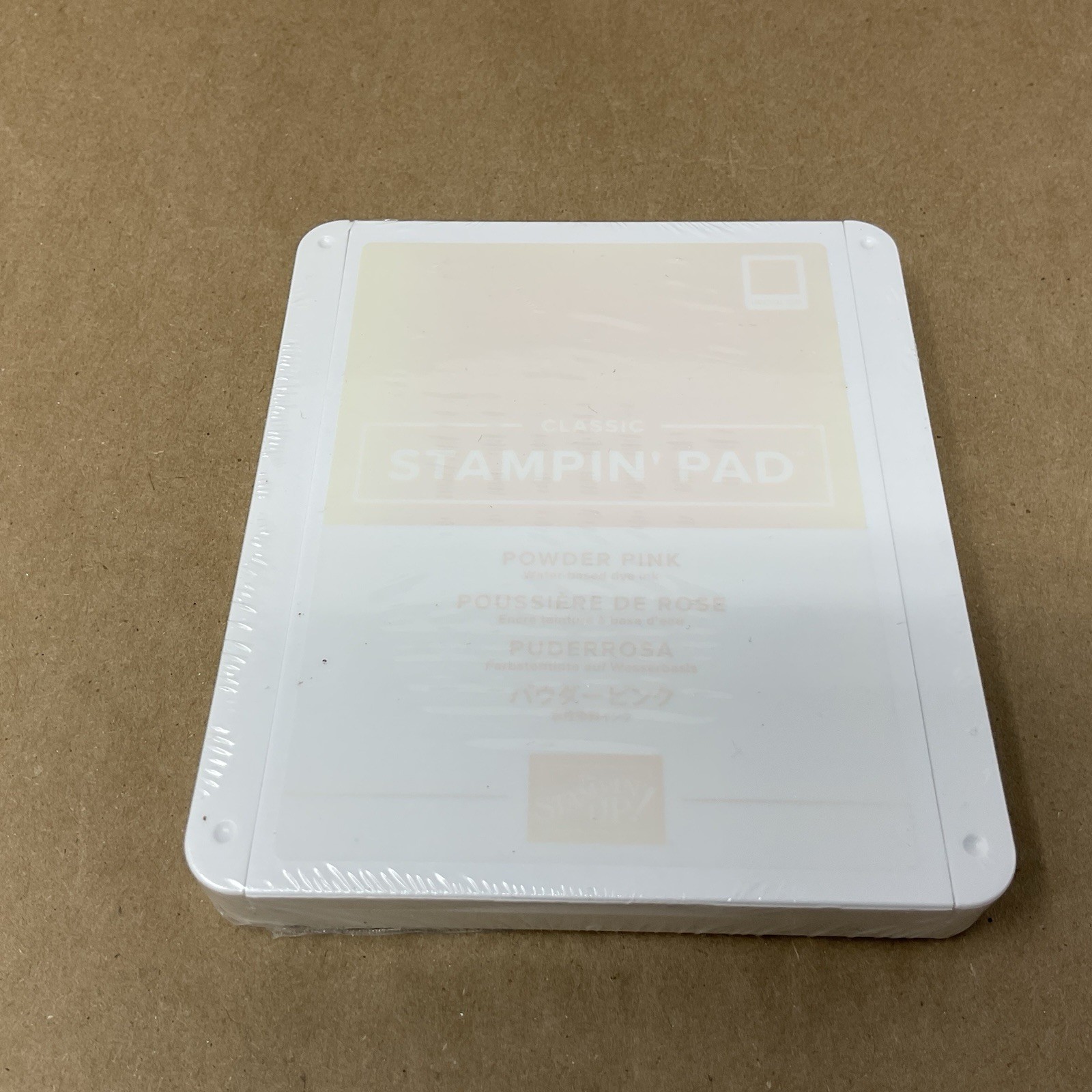SEALED Stampin Up Retired POWDER PINK Ink Pad NEW 147147