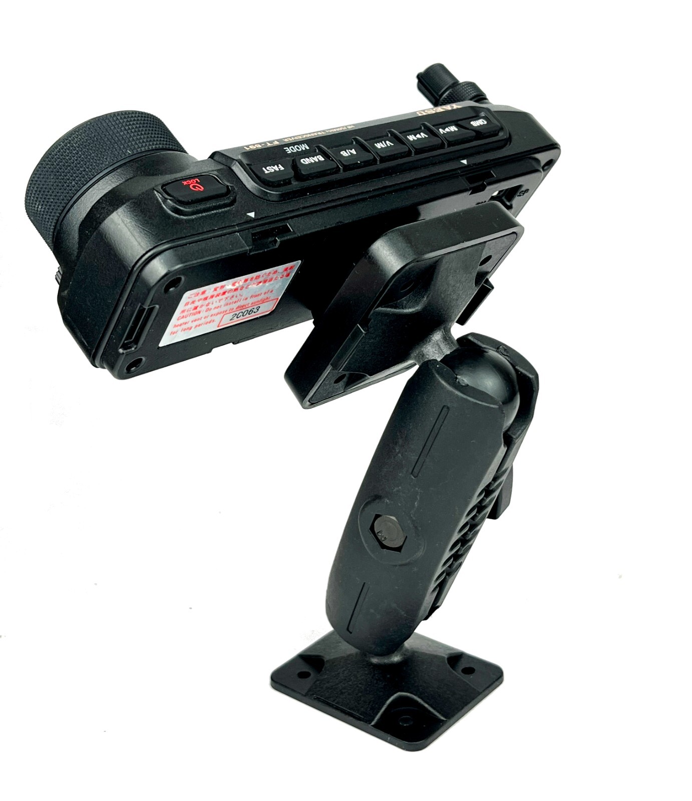 Quick Release Mount For Yaesu FTM-500 FTM-300 FTM-400  Fits Bulletpoint Mounts