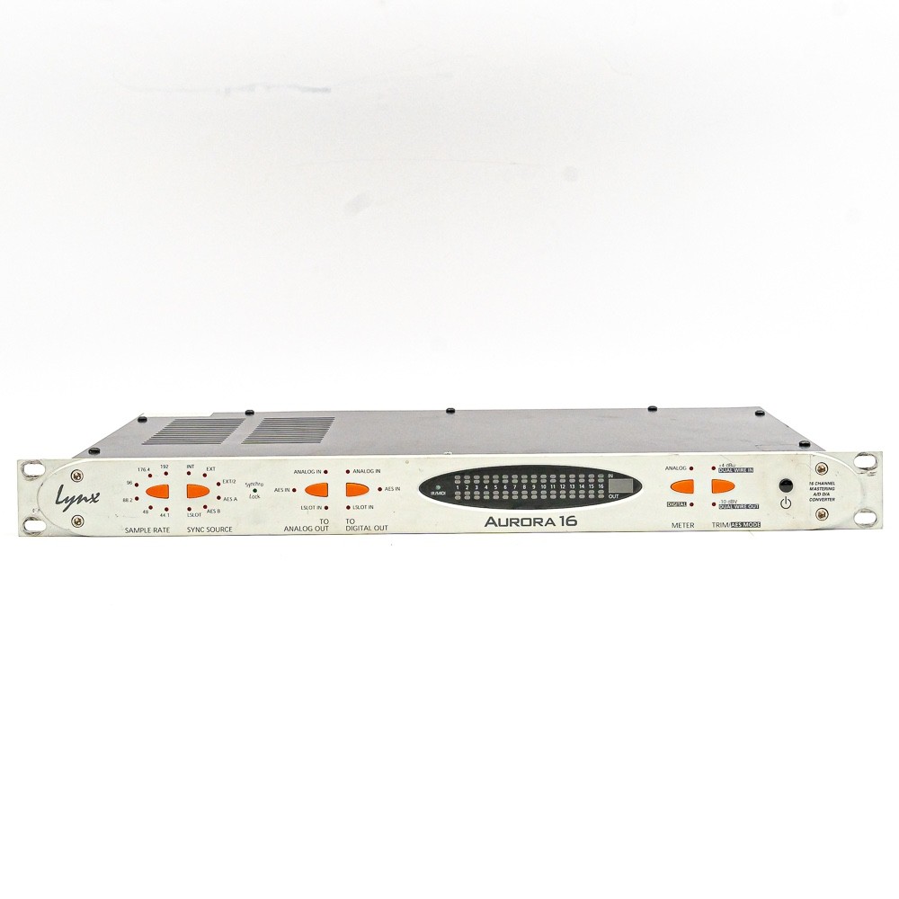 Lynx Aurora 16 16-Channel 24-Bit/192kHz AD/DA Converter w/ LT-HD Card