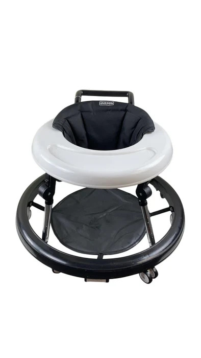 Foldable Baby Walker with Wheels & Height Adjustable for Infant Boys Girls 6-18M