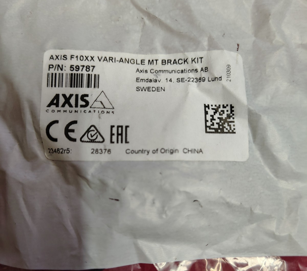 Axis Vari-Angle mounting bracket F10XX