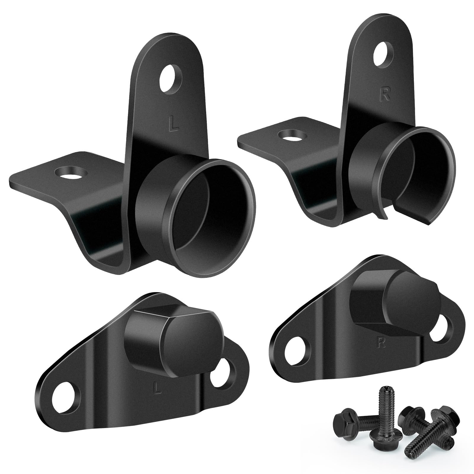 Tailgate Hinge Kit Compatible with 1999-2007 Chevy Chevrolet Silverado GMC Si...