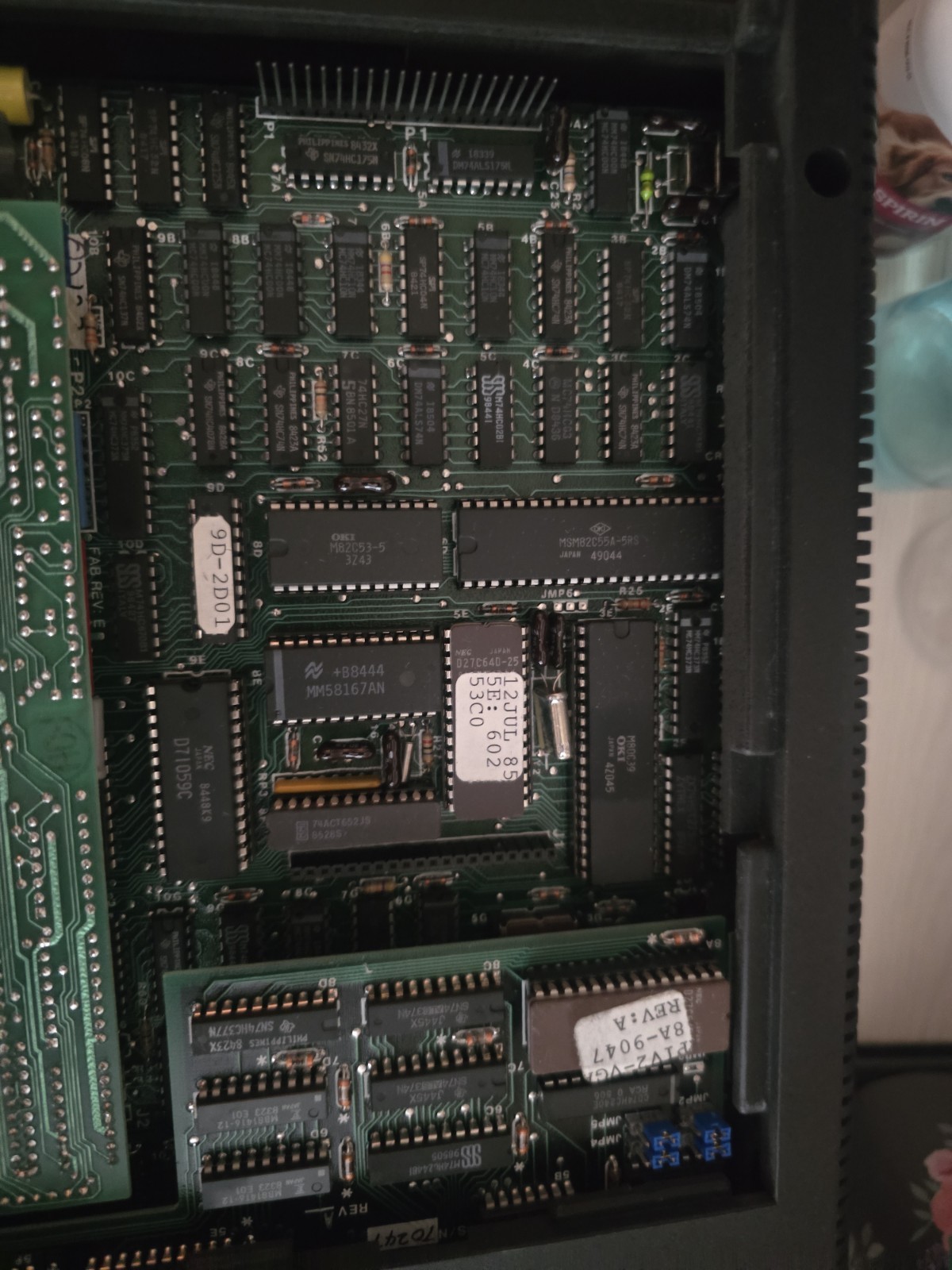 Rare Morrow Pivot II Portable Computer w Owner Manual DOS Boot Disk Power Supply