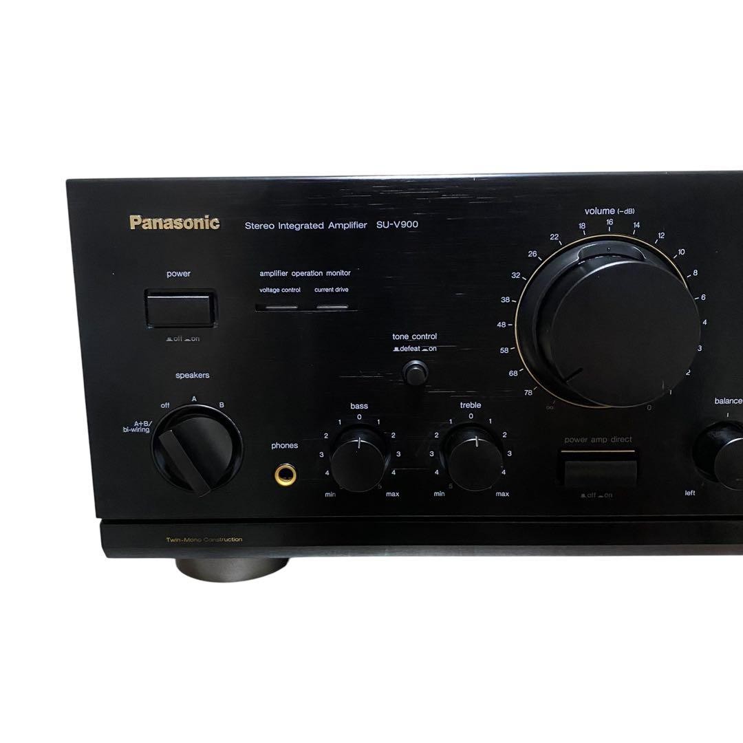 Panasonic Technics SU-V900 Class AA Integrated Stereo Amplifier Tested Japan