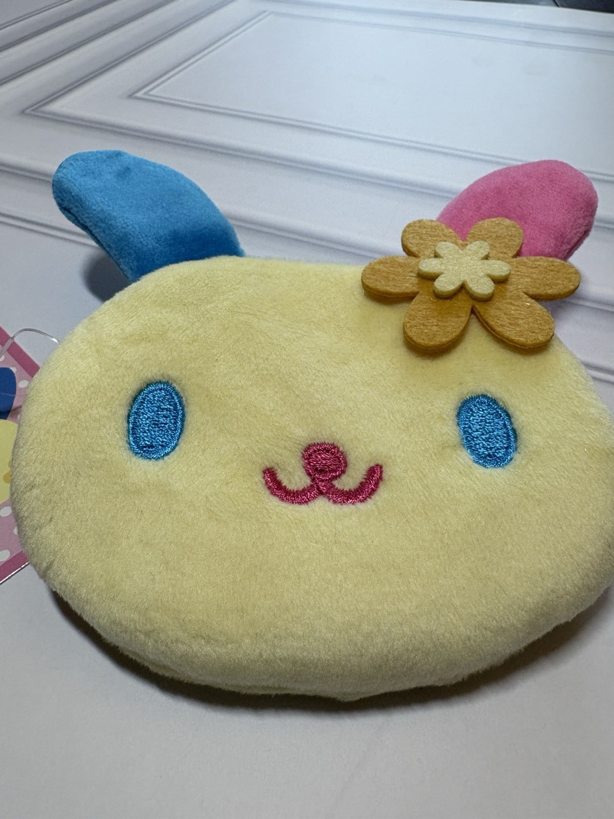Sanrio USAHANA clasp purse NEW from Japan fluffy
