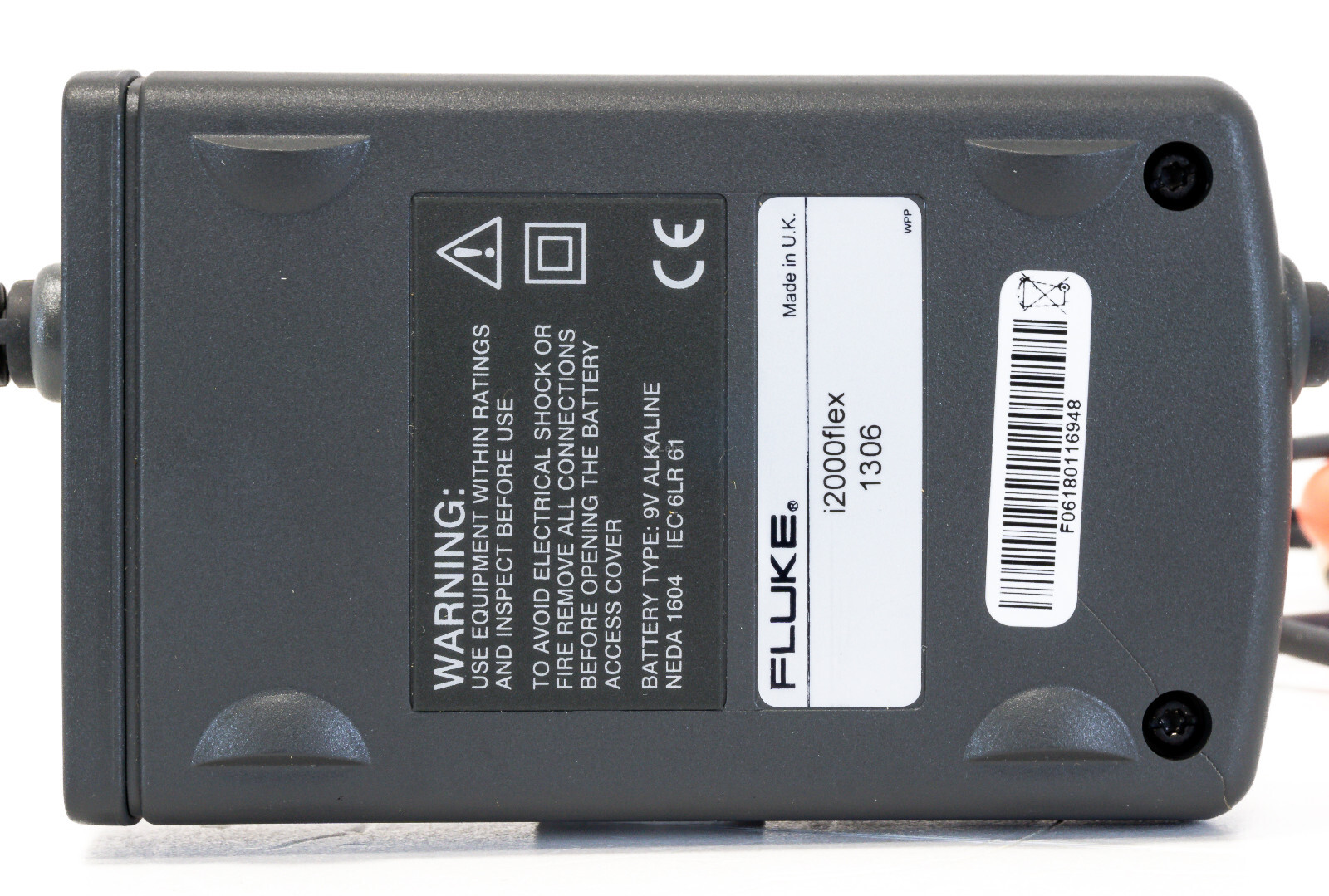 Fluke i2000 Flex AC Current Probe Clamp for Multimeters and Oscilloscopes 2000A