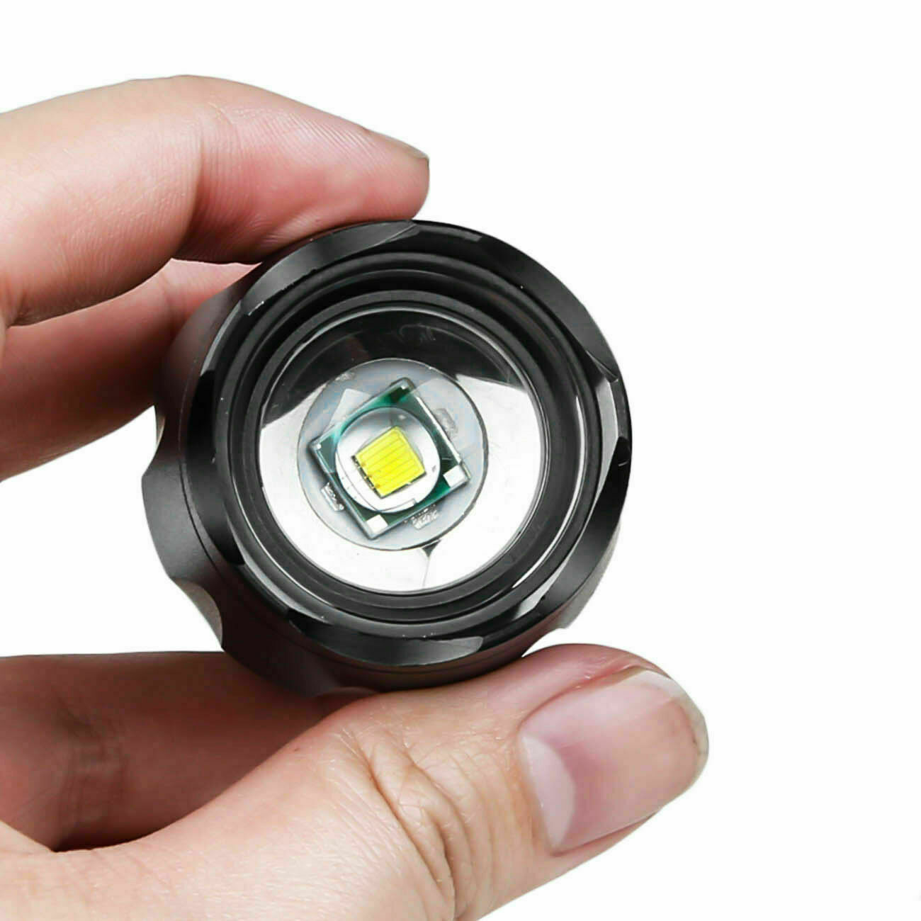 Genuine LED Tactical Flashlight Military Grade Torch 18650 Light