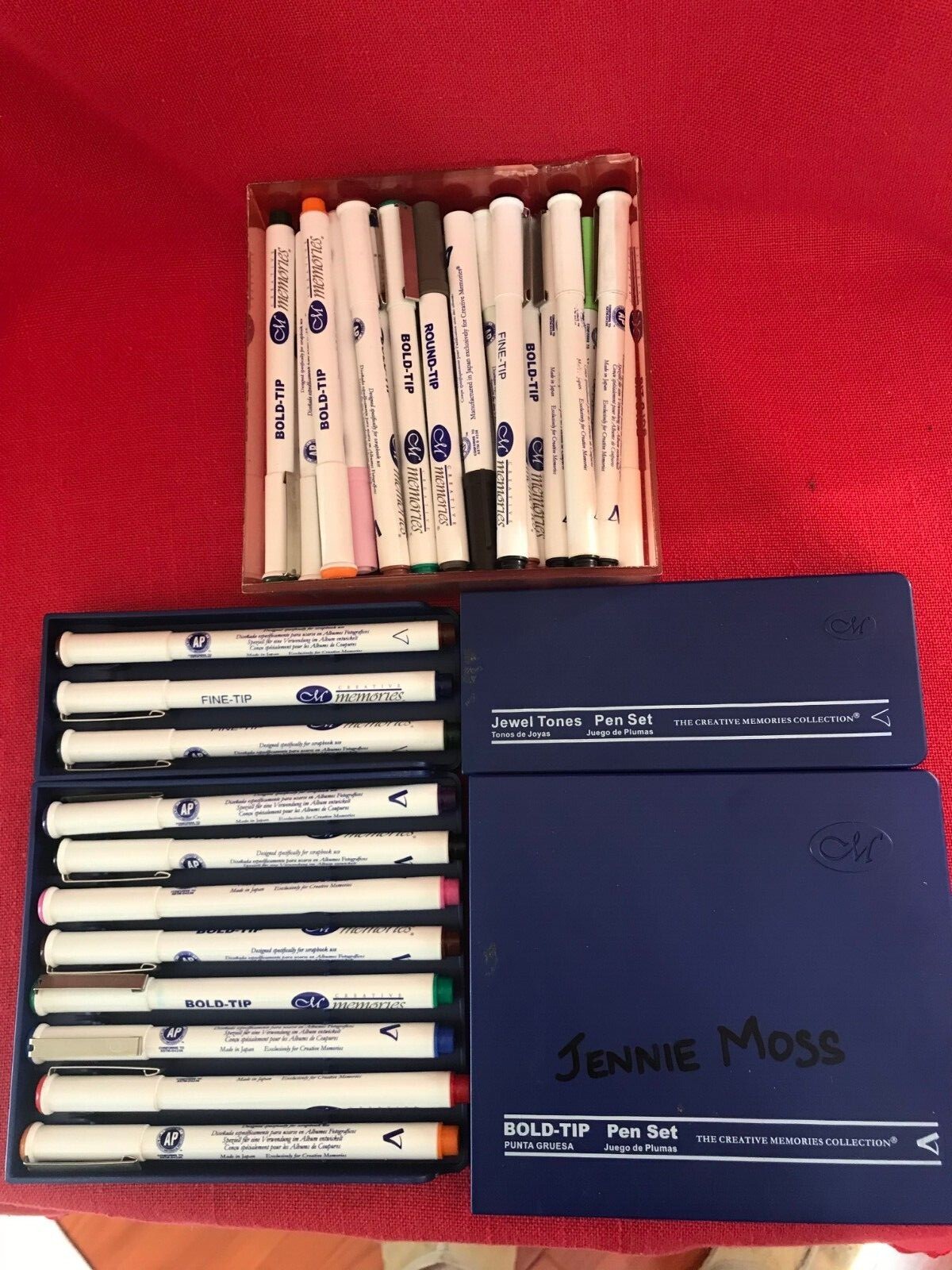 Creative Memories large collection colour pens 