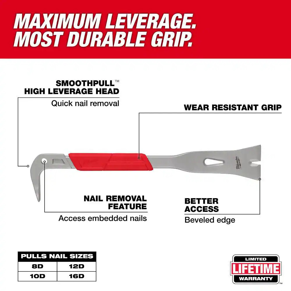 16 In. Molding Puller Bar