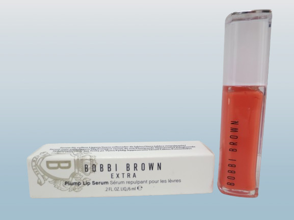 BOBBI BROWN EXTRA PLUMP LIP SERUM 756 BARE PEACH 0.2 OZ BOXED