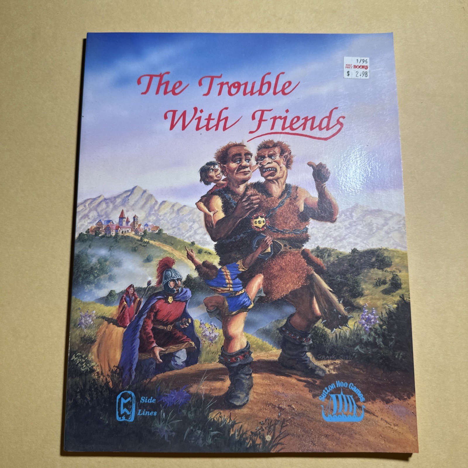 The Trouble with Friends - Hahlmabrea Role Playing Game Book RPG 25A1400