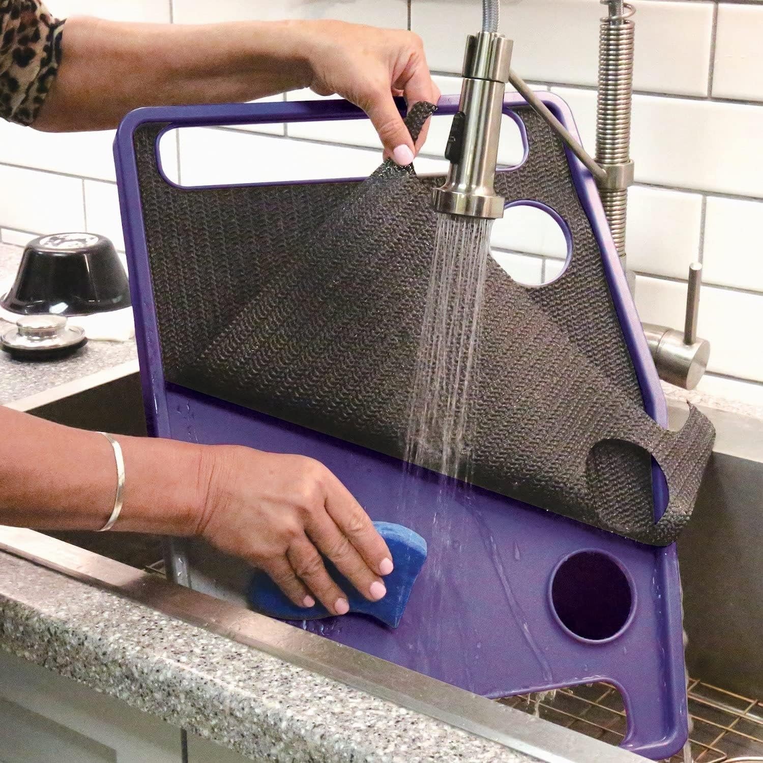 Versatile Non-Slip Walker Tray Table - Convenient Dining and Crafting Solution