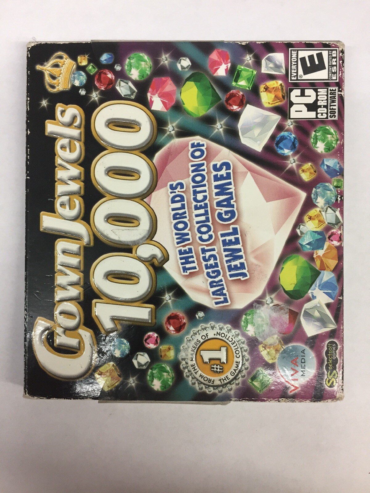 Crown Jewels 10,000 World's Largest Collection Game,(PC)**New, Free Shipping **