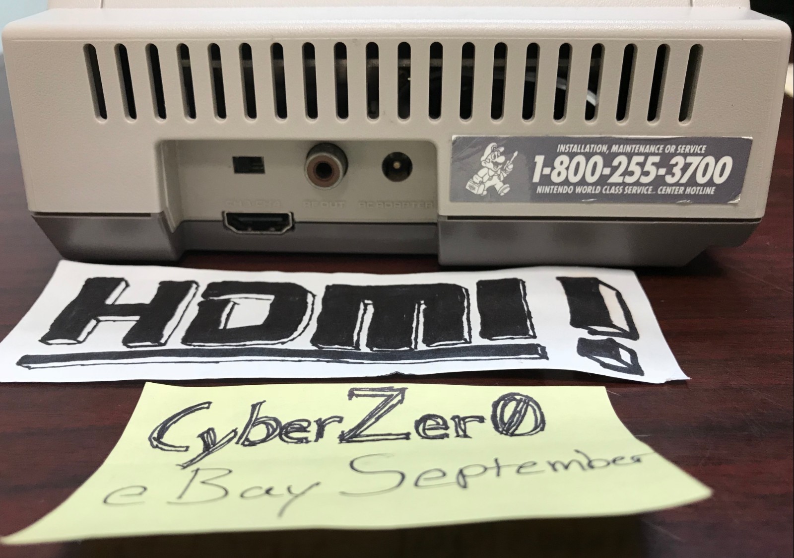 FASTEST Hi-Def NES pro installation service +LED INSTALL Kevtris Nintendo HDMI