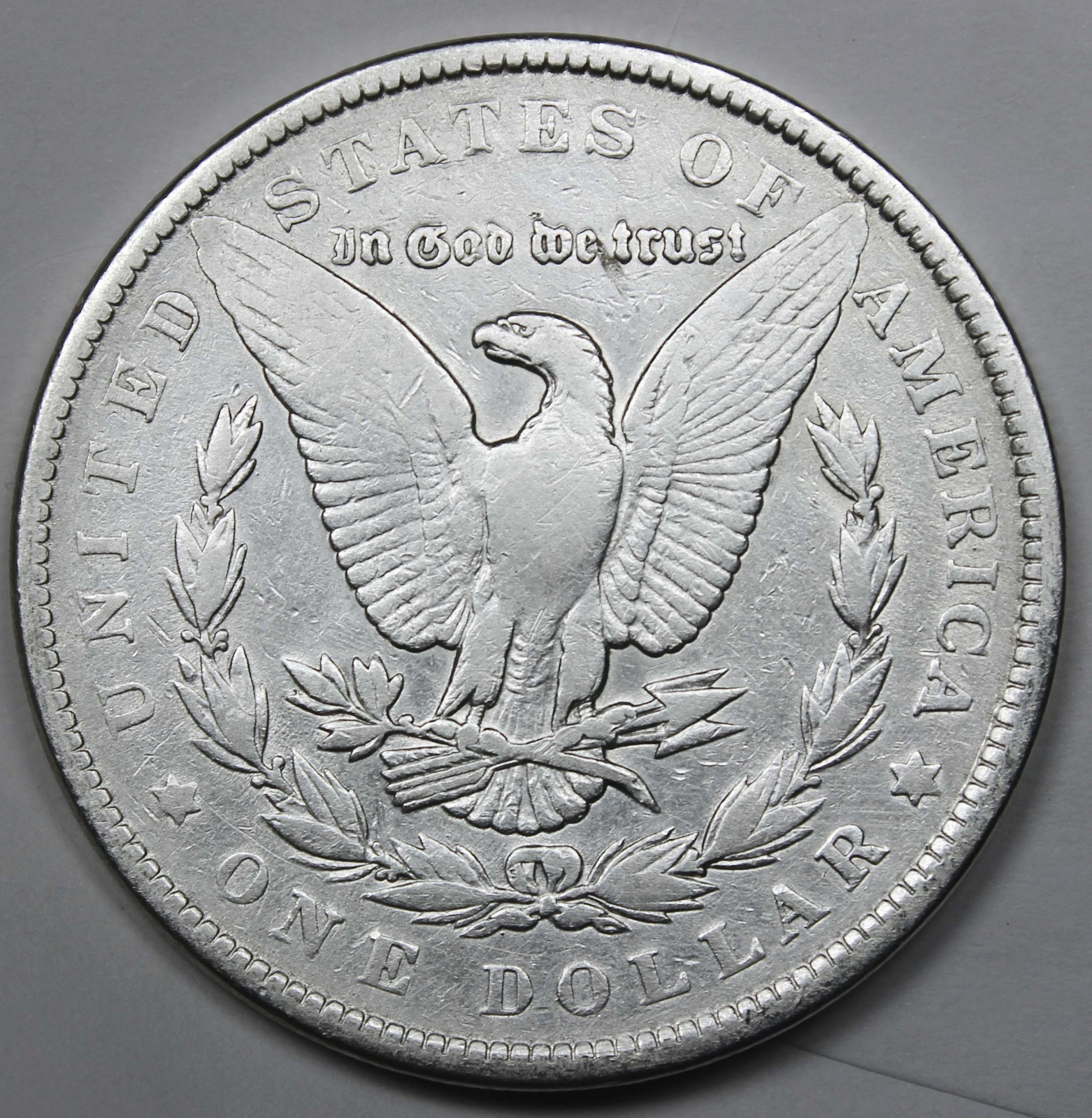 1891-p Morgan Silver Dollar. Better Grade (Inventory A)