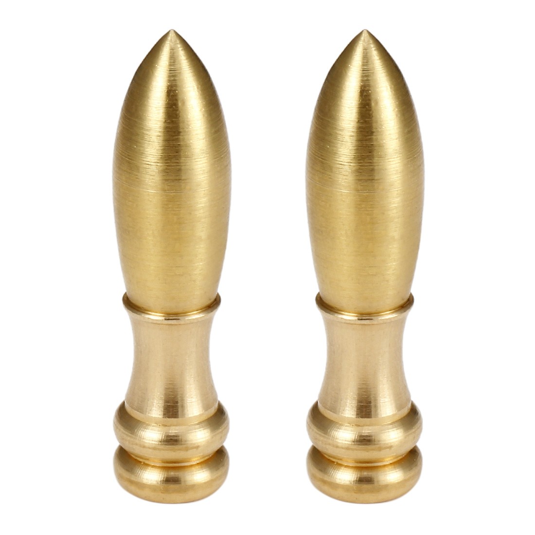2pcs Solid Brass Knob Lamp Shade Finial Light Decoration Accessories M6 Thread