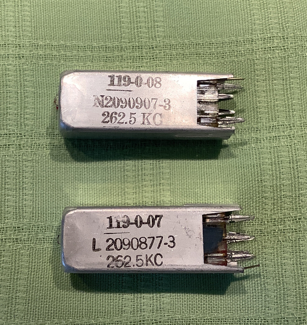 Set Input / Output IF Trans For Auto Radio 262.5kc