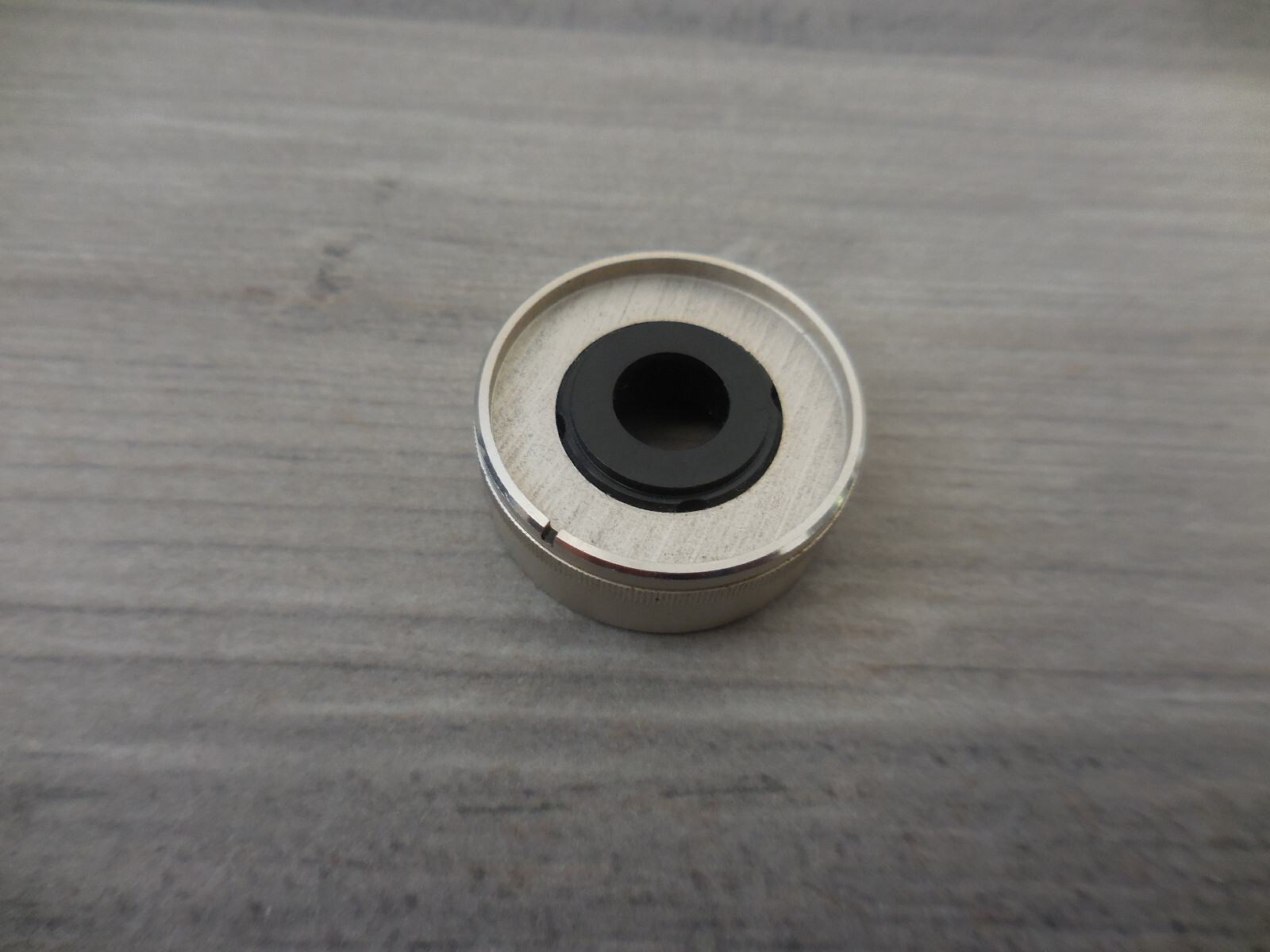 Two Piece Split Knob Assembly Knurled Edging Unknown Model