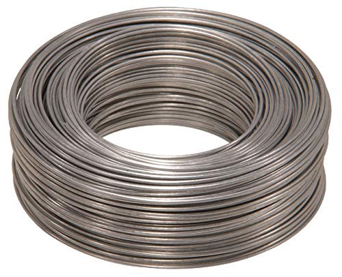 Steel Wire Rope 20 Gauge Galvanized Hobby Cable Wire, 20 x 175', Corrosion