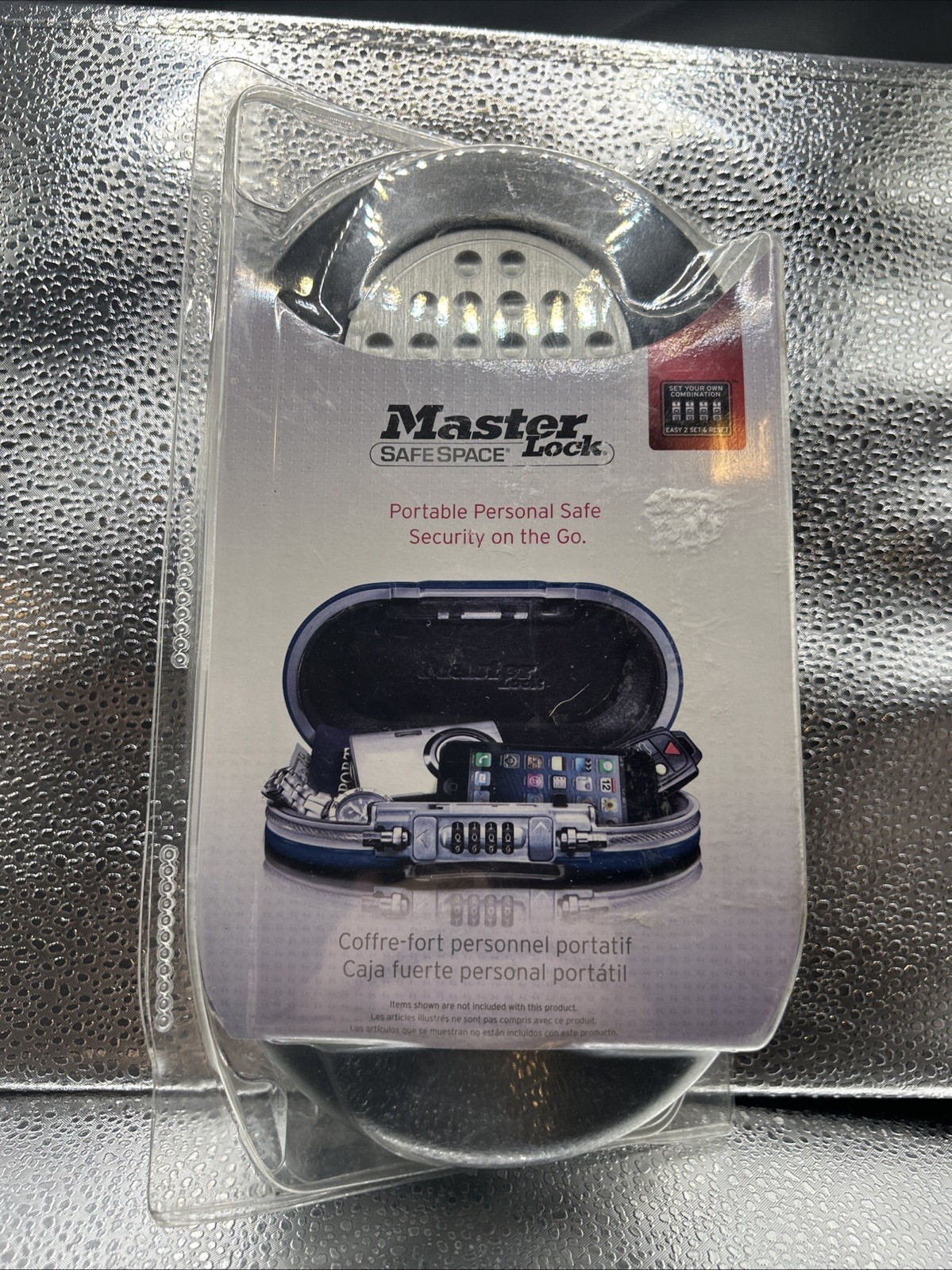 Master Lock Safe Space Portable Personal - Black - New Unopened in Package