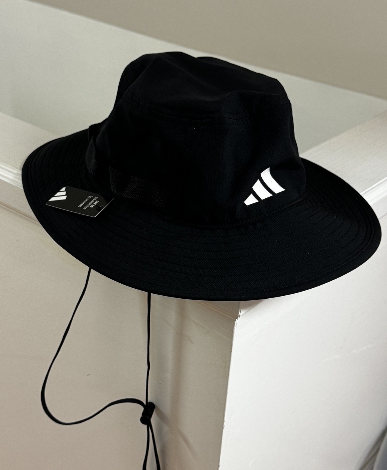 ADIDAS Unisex UPF 50 Wide Brim Boonie Hat Breathable Fishing Hiking Sun Hat