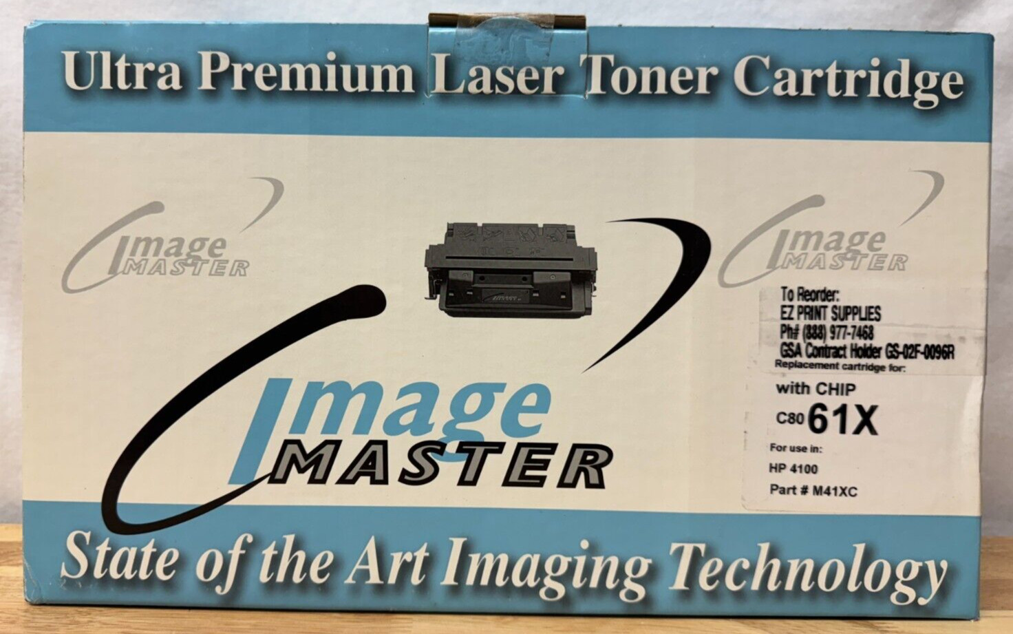 3 Pack - Premium Toner Cartridge HP 61X C80 Black Compatible with HP 4100
