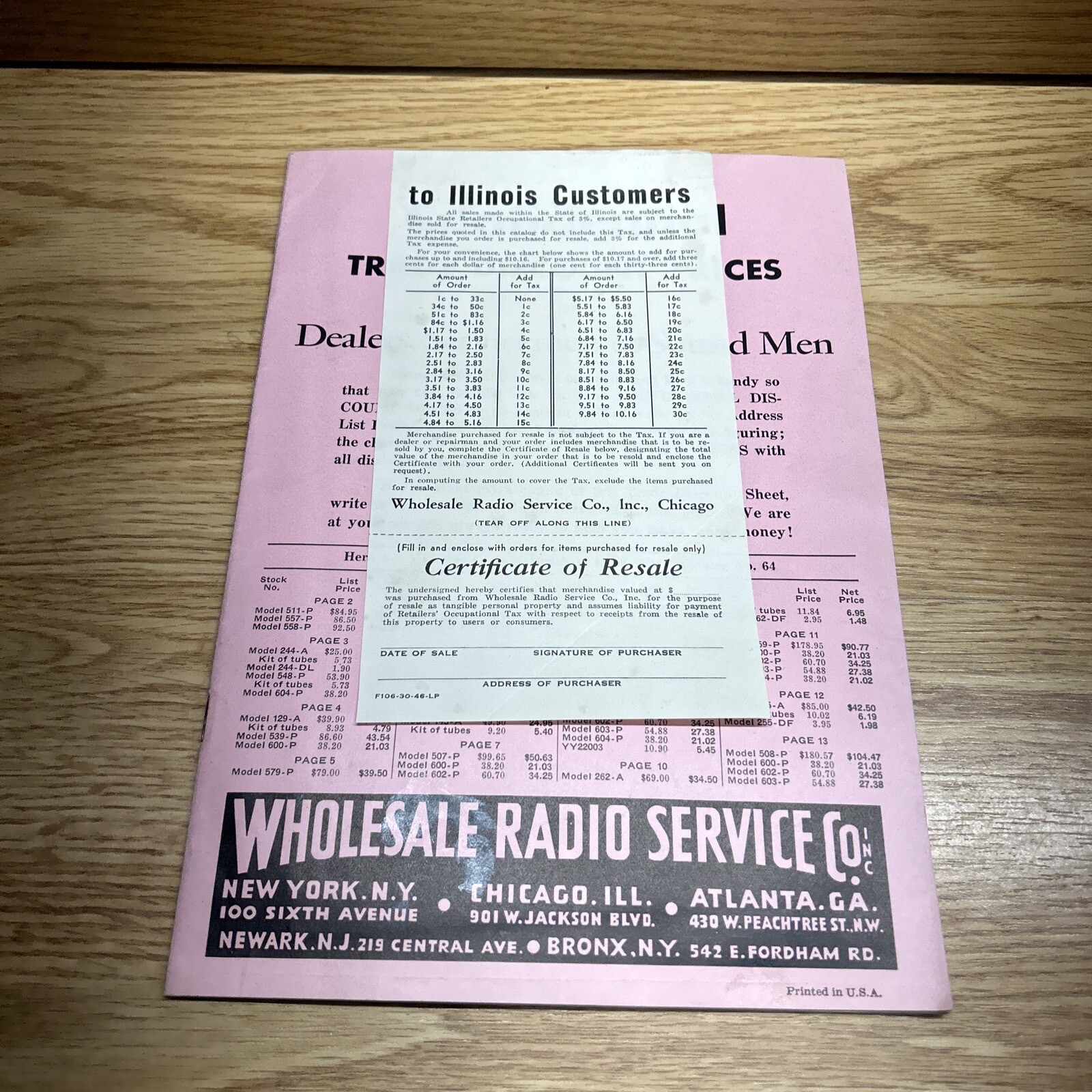 Public Address Equipment #64 Catalog Vintage Rare 1936