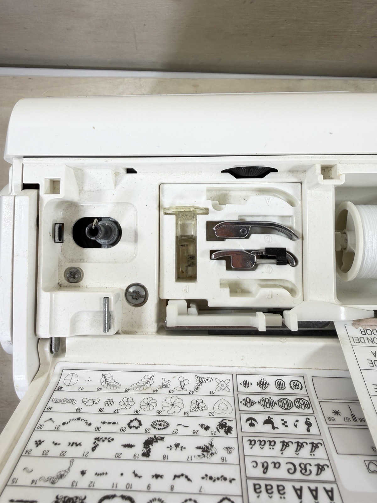 Janome Memory Craft 9000 Sewing Embroidery Machine Combo Computerized w/ Pedal