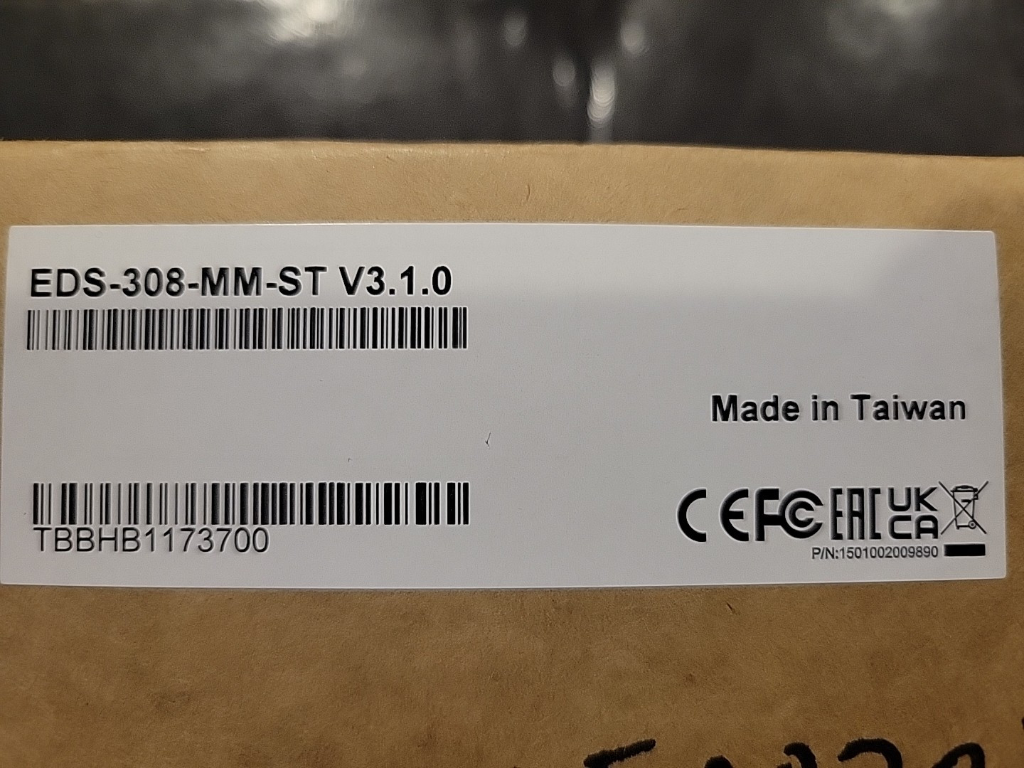 NEW IN BOX MOXA EDS-308-MM-ST V3.1 Industrial Ethernet Switch Fast FREE Shipping