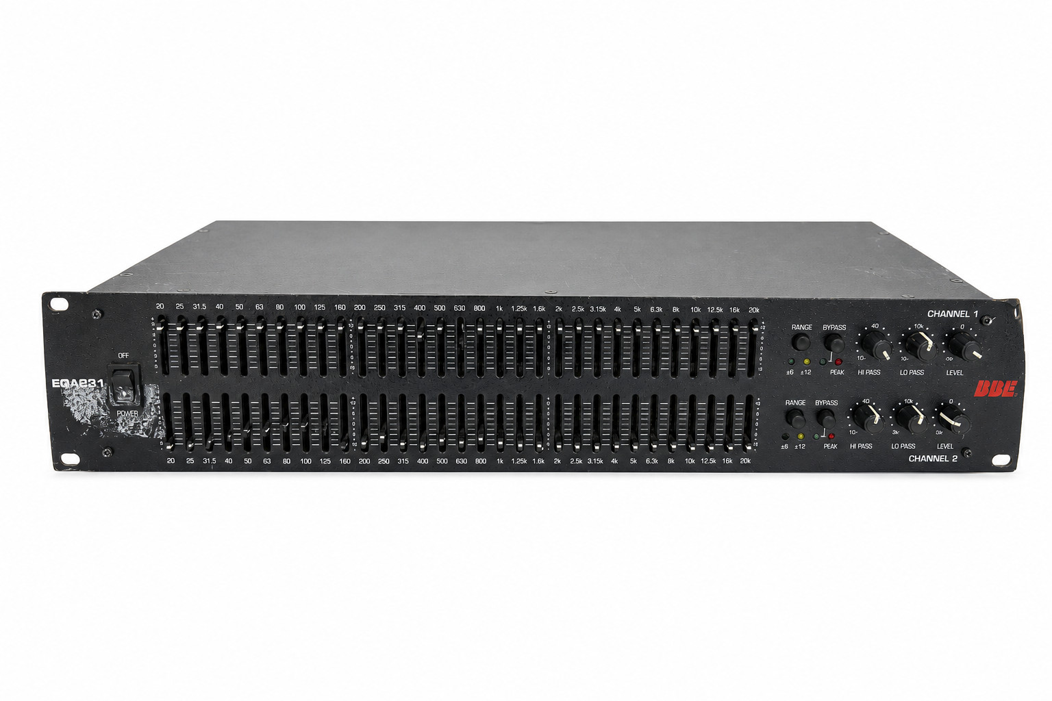 BBE EQA231 Dual-Channel Graphic Equalizer - Part Number: See Photos