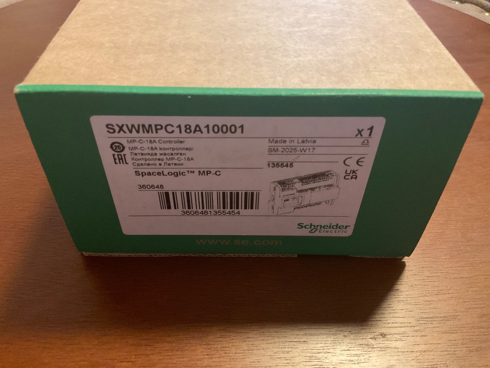 SCHNEIDER SXWMPC18A10001 / SpaceLogic Controller / MP-C-18A / NEW!!!🇺🇸