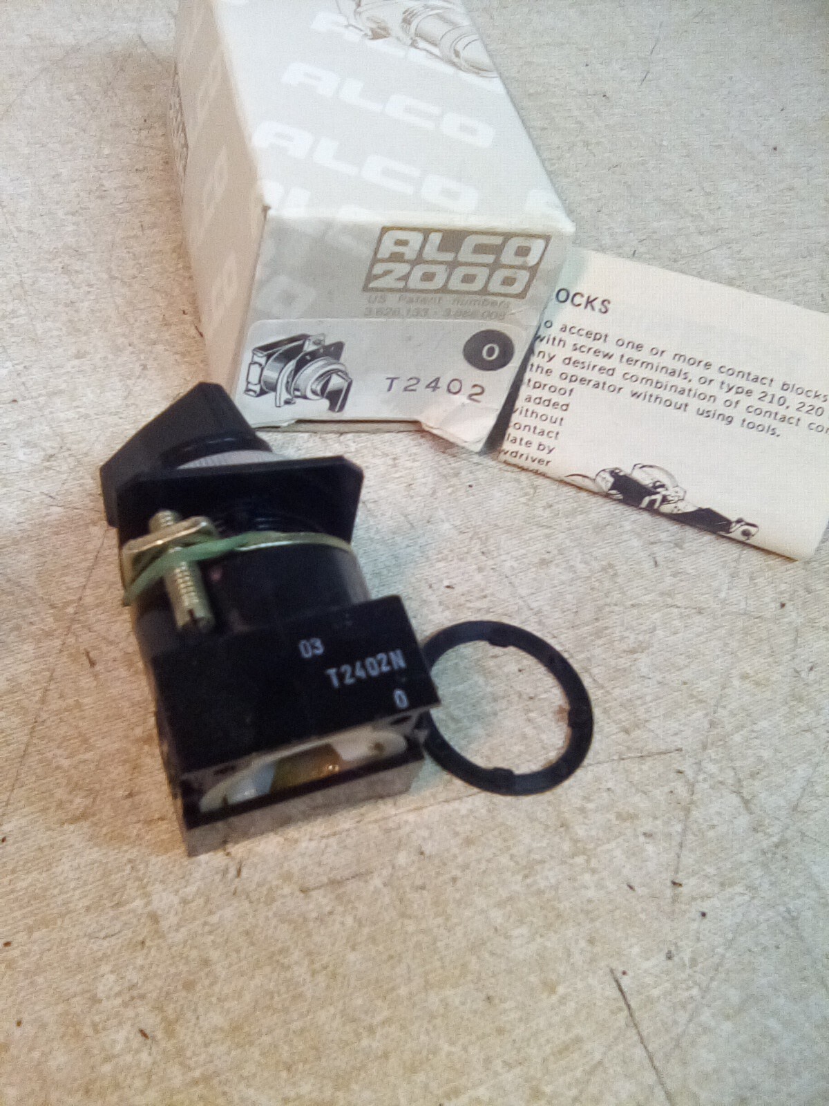 Alco Series 2000 T2402N Selector Switch