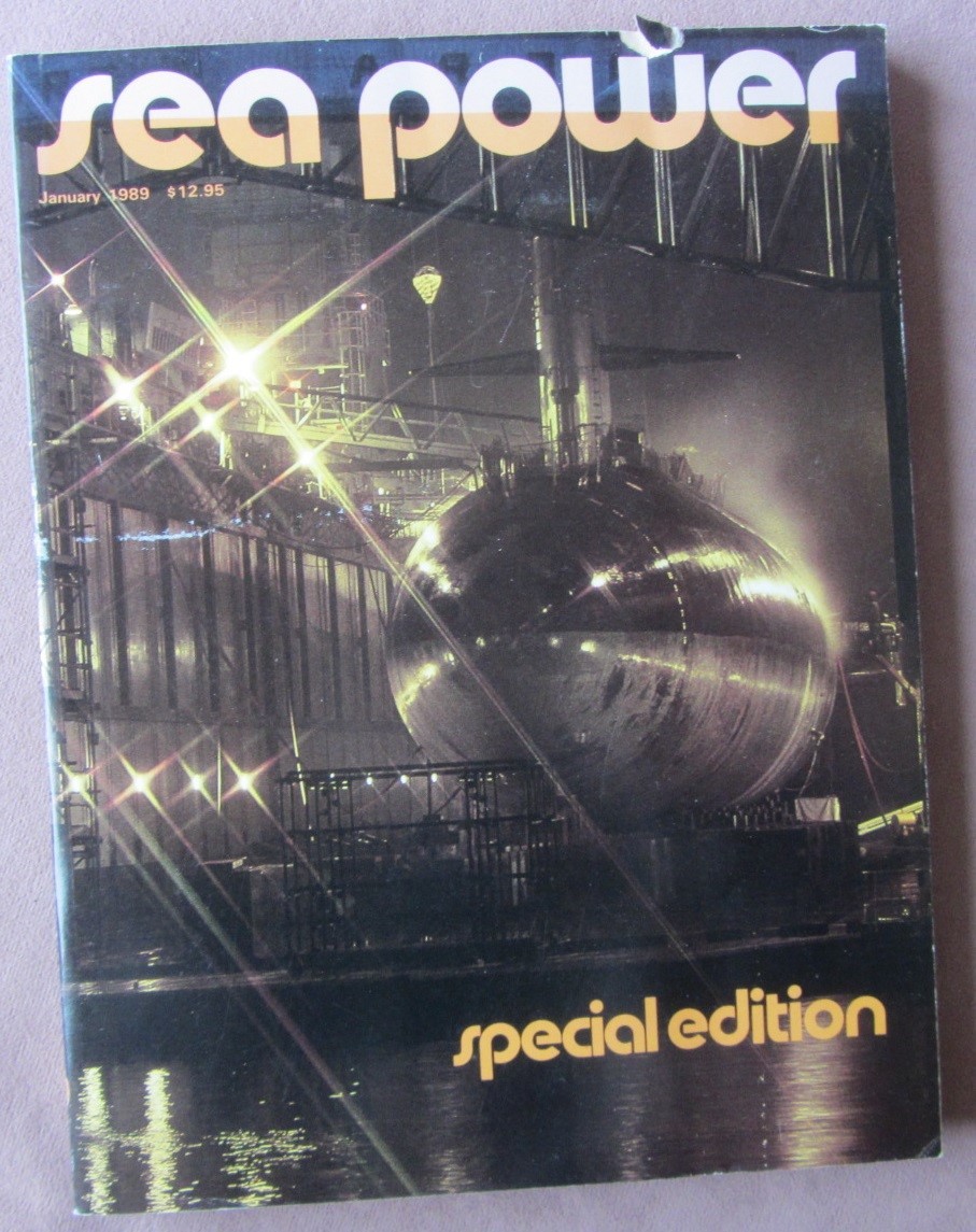 1989 SEA POWER Navy League Almanac Issue Articles Sustainability Soviet Navy+
