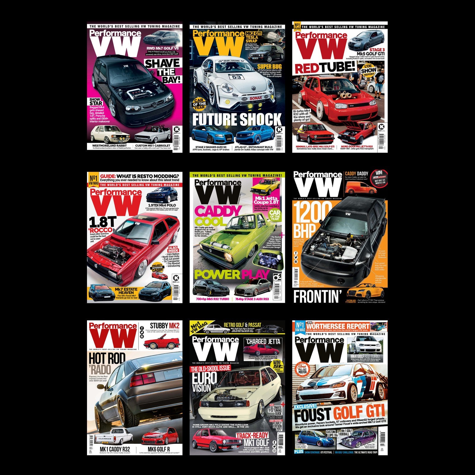 Performance VW magazine 132 issues & 4 specials on USB + immediate bonus