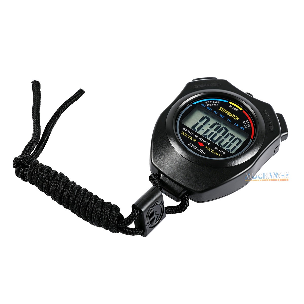 2x Professional Electronic LCD Timer Digital Sport Stopwatch Counter Timer US